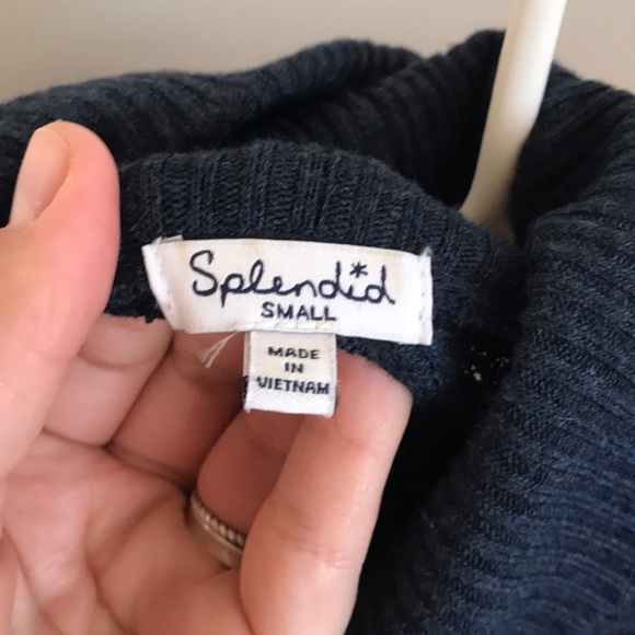 Splendid Navy sweater dress - Picture 3 of 3